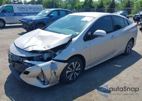2018 Toyota Prius Prime Premium from USA, damaged, VIN JTDKARFP0J3075649
